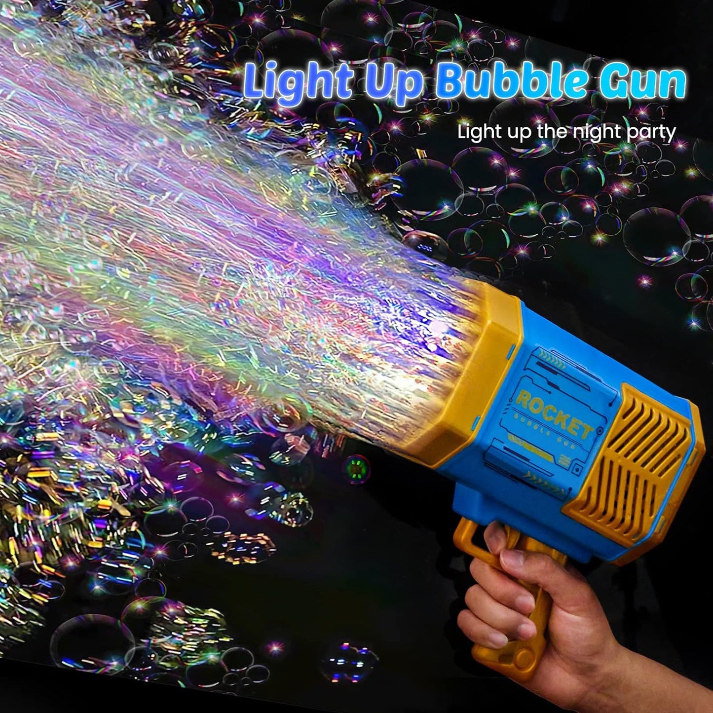 Bubble Gun Machine – Kids Automatic Bubble Blower
