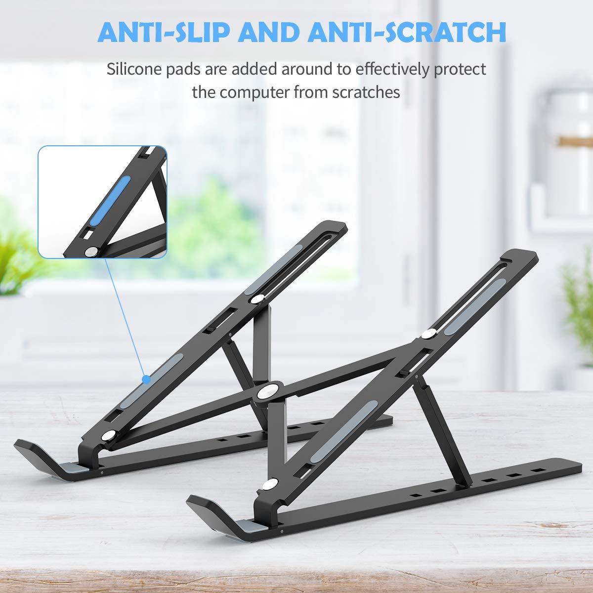 Laptop Stand Holder With Foldable Legs And High Quality Fibre