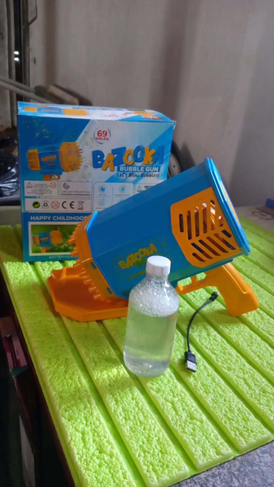 Bubble Gun Machine – Kids Automatic Bubble Blower