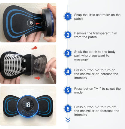 Wireless Portable body massager (Electric)