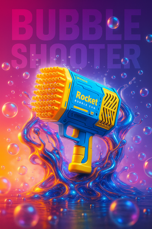 Bubble Gun Machine – Kids Automatic Bubble Blower