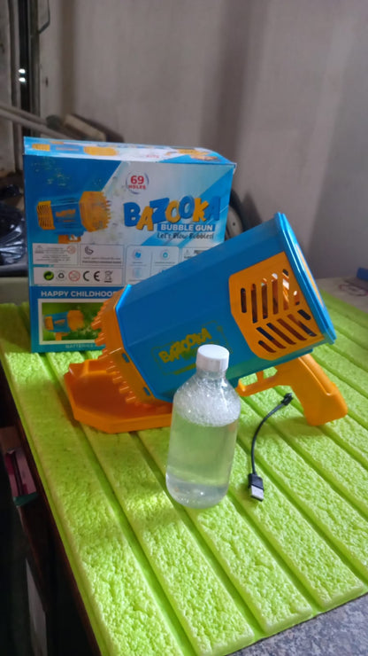 Bubble Gun Machine – Kids Automatic Bubble Blower